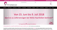 Desktop Screenshot of friseur-einkauf.com